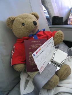 Onboard Iberia aeroplane