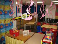 Mrs Keen's classroom at Westlands Community Primary Early Years Dept