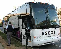 Jetsave Big Five tour of United States of America - Escot Coachlines Coach captained by Charlie and Adrian Ianovici